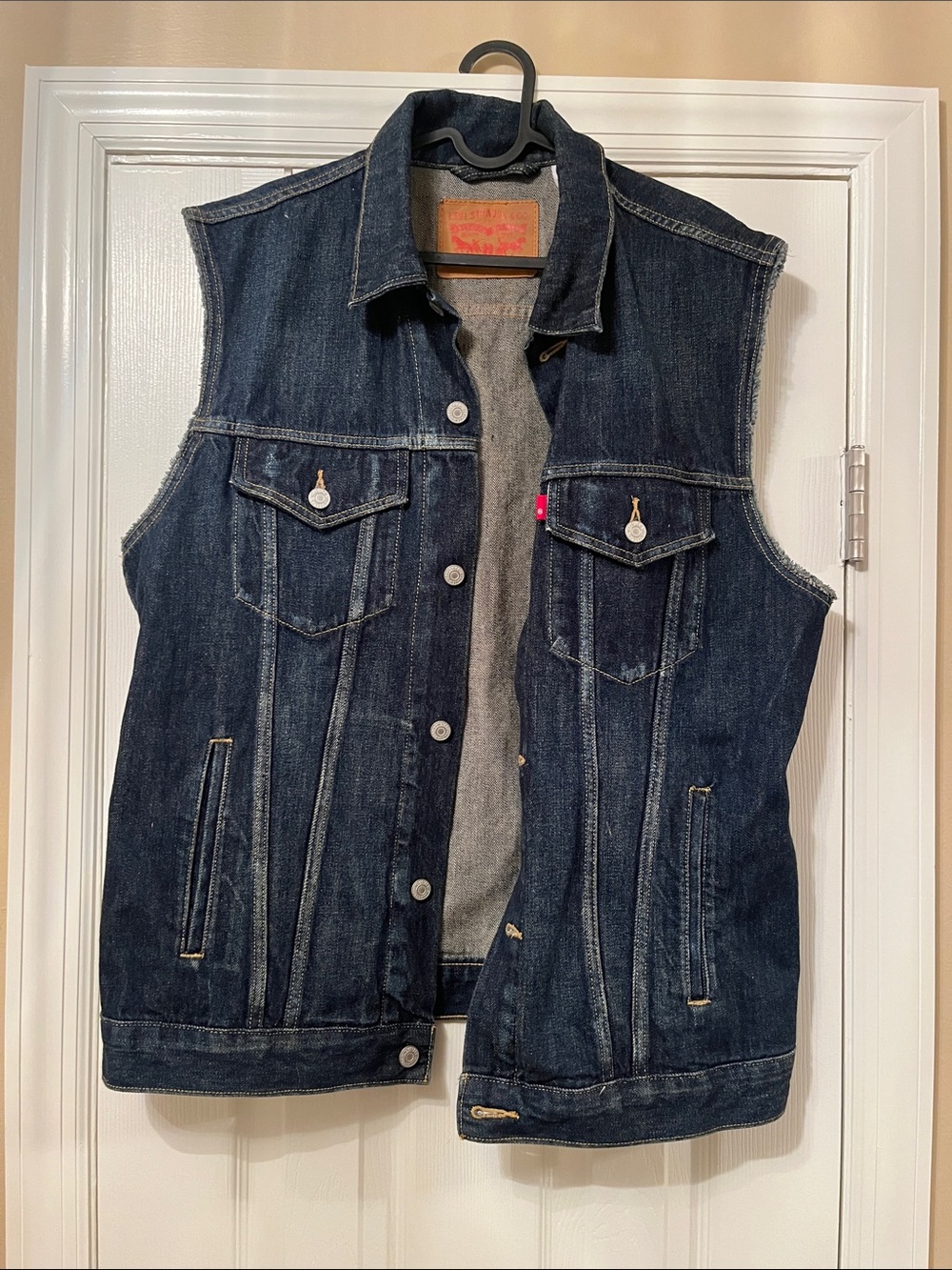 Levi's Denim Vest with Chest Pockets